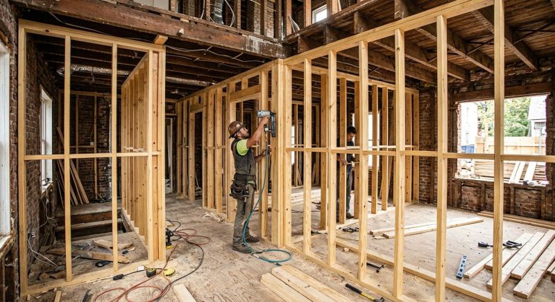 Construction Framing in Conroe, TX