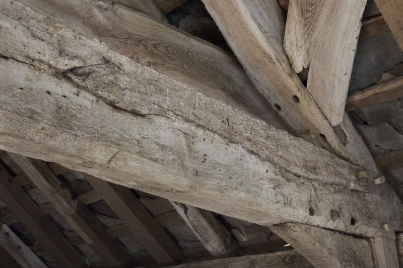 Damaged Floor Beams