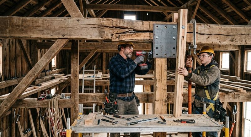 Floor Beam Repair